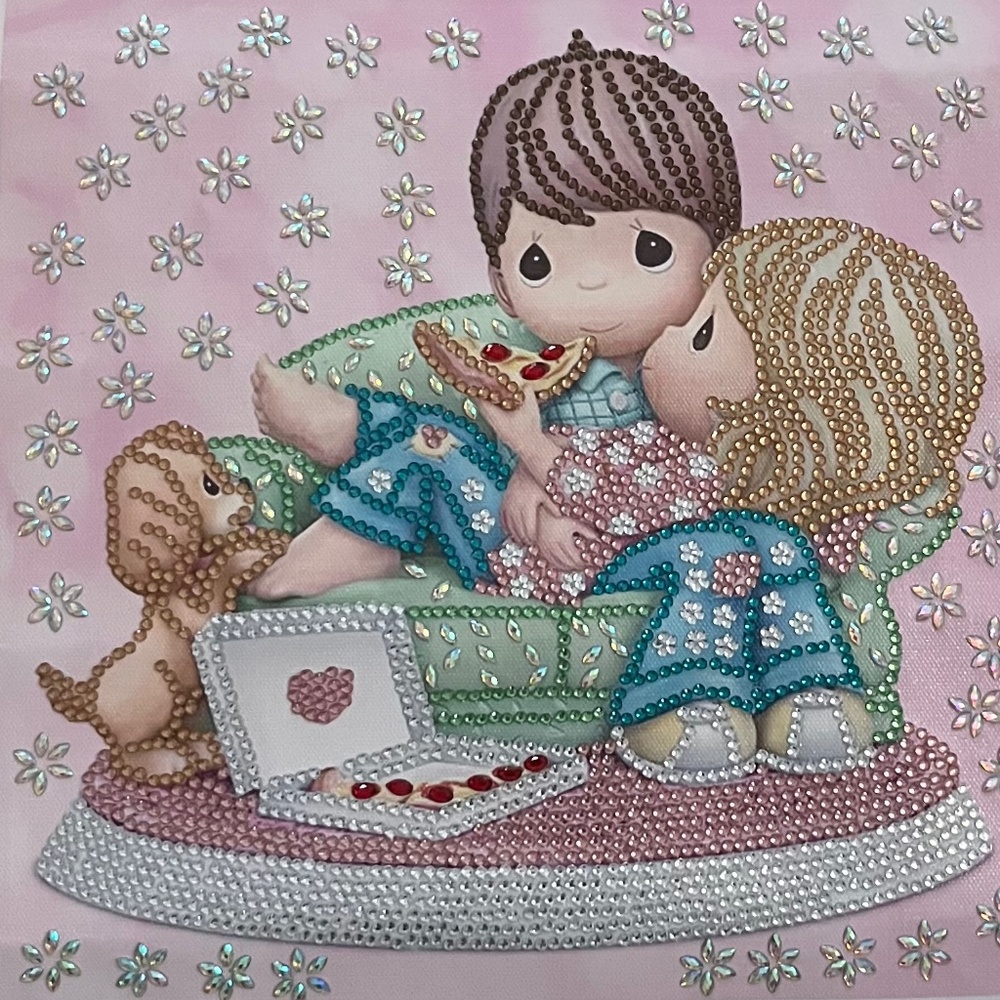 Precious moments, brother, and sister